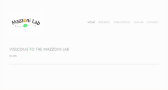 Desktop Screenshot of mazzonilab.org