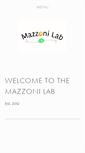 Mobile Screenshot of mazzonilab.org